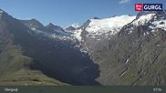 Archived webcam image showing Obergurgl Ski Resort - Hohe Mut Mountain on 25 Jun 2026 at 08:50
