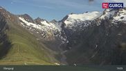 Archived webcam image showing Obergurgl Ski Resort - Hohe Mut Mountain on 25 Jun 2026 at 19:50