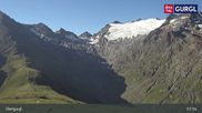 Archived webcam image showing Obergurgl Ski Resort - Hohe Mut Mountain on 12 Jul 2026 at 08:27