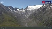 Archived webcam image showing Obergurgl Ski Resort - Hohe Mut Mountain on 12 Jul 2026 at 11:27