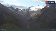 Archived webcam image showing Obergurgl Ski Resort - Hohe Mut Mountain on 23 Jul 2026 at 08:32