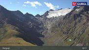 Archived webcam image showing Obergurgl Ski Resort - Hohe Mut Mountain on 26 Aug 2026 at 09:08