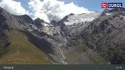 Archived webcam image showing Obergurgl Ski Resort - Hohe Mut Mountain on 26 Aug 2026 at 13:08
