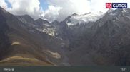 Archived webcam image showing Obergurgl Ski Resort - Hohe Mut Mountain on 2 Oct 2026 at 15:19