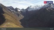 Archived webcam image showing Obergurgl Ski Resort - Hohe Mut Mountain on 16 Oct 2026 at 15:49