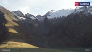 Archived webcam image showing Obergurgl Ski Resort - Hohe Mut Mountain on 16 Oct 2026 at 17:49