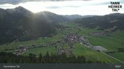 Archiviertes Webcam Bild: Tannheimer Tal: Mittelstation Neunerköpfle am 30.08.2026 um 19:43 Uhr