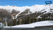 Archived webcam image showing Nauders Reschenpass upper station on 7 Apr 2026 at 13:08