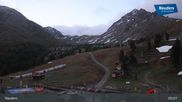 Archived webcam image showing Nauders Reschenpass upper station on 6 Jun 2026 at 05:18