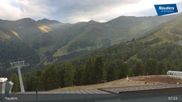 Archived webcam image showing Nauders Reschenpass upper station on 27 Jul 2026 at 07:11
