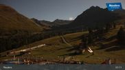 Archived webcam image showing Nauders Reschenpass upper station on 27 Aug 2026 at 01:03