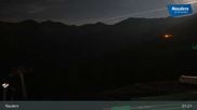 Archived webcam image showing Nauders Reschenpass upper station on 4 Oct 2026 at 01:25