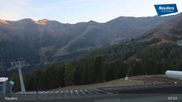 Archived webcam image showing Nauders Reschenpass upper station on 4 Oct 2026 at 08:25