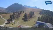 Archived webcam image showing Nauders Reschenpass upper station on 4 Oct 2026 at 13:25