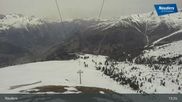 Archiviertes Webcam Bild: Bergstation Zirmbahn (Nauders) am 12.04.2026 um 13:18 Uhr