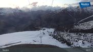 Archived webcam image showing Top station Zirmbahn (Nauders) on 22 Apr 2026 at 01:48
