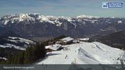 Archived webcam image showing Top Station Pöglbahn, Wiedersbergerhon on 26 Feb 2026 at 13:13