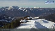 Archived webcam image showing Top Station Pöglbahn, Wiedersbergerhon on 26 Feb 2026 at 15:13