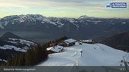 Archiviertes Webcam Bild: Ski Juwel: Bergstation Pöglbahn am Wiedersbergerhorn am 26 Feb 2026 um 17:37 Uhr