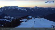 Archiviertes Webcam Bild: Ski Juwel: Bergstation Pöglbahn am Wiedersbergerhorn am 26 Feb 2026 um 21:48 Uhr