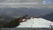 Archiviertes Webcam Bild: Ski Juwel: Bergstation Pöglbahn am Wiedersbergerhorn am 12.04.2026 um 09:12 Uhr