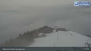 Archiviertes Webcam Bild: Ski Juwel: Bergstation Pöglbahn am Wiedersbergerhorn am 12.04.2026 um 17:12 Uhr