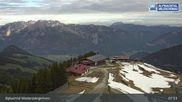 Archived webcam image showing Top Station Pöglbahn, Wiedersbergerhon on 11 May 2026 at 08:33