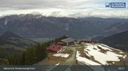 Archived webcam image showing Top Station Pöglbahn, Wiedersbergerhon on 11 May 2026 at 09:33