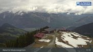 Archived webcam image showing Top Station Pöglbahn, Wiedersbergerhon on 11 May 2026 at 11:33