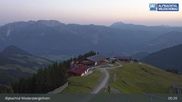 Archiviertes Webcam Bild: Ski Juwel: Bergstation Pöglbahn am Wiedersbergerhorn am 12.07.2026 um 05:12 Uhr