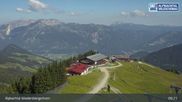 Archiviertes Webcam Bild: Ski Juwel: Bergstation Pöglbahn am Wiedersbergerhorn am 12.07.2026 um 09:12 Uhr