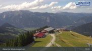 Archiviertes Webcam Bild: Ski Juwel: Bergstation Pöglbahn am Wiedersbergerhorn am 26.08.2026 um 15:23 Uhr