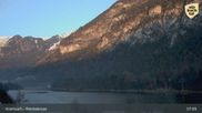 Archived webcam image showing Fischerstube at Lake Reintalersee on 4 Mar 2026 at 07:33
