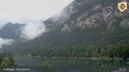 Archived webcam image showing Fischerstube at Lake Reintalersee on 12 Jun 2026 at 07:23