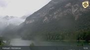 Archived webcam image showing Fischerstube at Lake Reintalersee on 12 Jun 2026 at 13:23