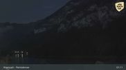 Archived webcam image showing Fischerstube at Lake Reintalersee on 1 Aug 2026 at 01:44