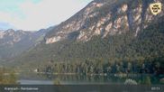 Archived webcam image showing Fischerstube at Lake Reintalersee on 20 Aug 2026 at 07:47