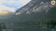 Archived webcam image showing Fischerstube at Lake Reintalersee on 31 Aug 2026 at 07:23