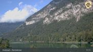 Archived webcam image showing Fischerstube at Lake Reintalersee on 31 Aug 2026 at 11:23