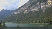 Archived webcam image showing Fischerstube at Lake Reintalersee on 31 Aug 2026 at 13:23