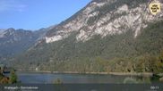 Archived webcam image showing Fischerstube at Lake Reintalersee on 30 Sep 2026 at 09:37