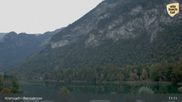 Archived webcam image showing Fischerstube at Lake Reintalersee on 10 Oct 2026 at 11:04