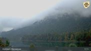 Archived webcam image showing Fischerstube at Lake Reintalersee on 10 Oct 2026 at 17:04