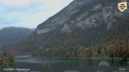 Archived webcam image showing Fischerstube at Lake Reintalersee on 30 Oct 2026 at 08:34