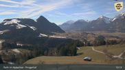 Archived webcam image showing Mountain restaurant Pinzgerhof (Brunnerberg) on 26 Feb 2026 at 13:54