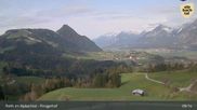 Archived webcam image showing Mountain restaurant Pinzgerhof (Brunnerberg) on 12 Apr 2026 at 09:02