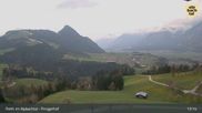 Archived webcam image showing Mountain restaurant Pinzgerhof (Brunnerberg) on 12 Apr 2026 at 13:02