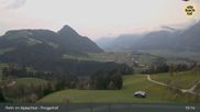 Archived webcam image showing Mountain restaurant Pinzgerhof (Brunnerberg) on 12 Apr 2026 at 15:02
