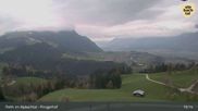 Archived webcam image showing Mountain restaurant Pinzgerhof (Brunnerberg) on 12 Apr 2026 at 19:02