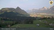 Archived webcam image showing Mountain restaurant Pinzgerhof (Brunnerberg) on 19 Apr 2026 at 08:05